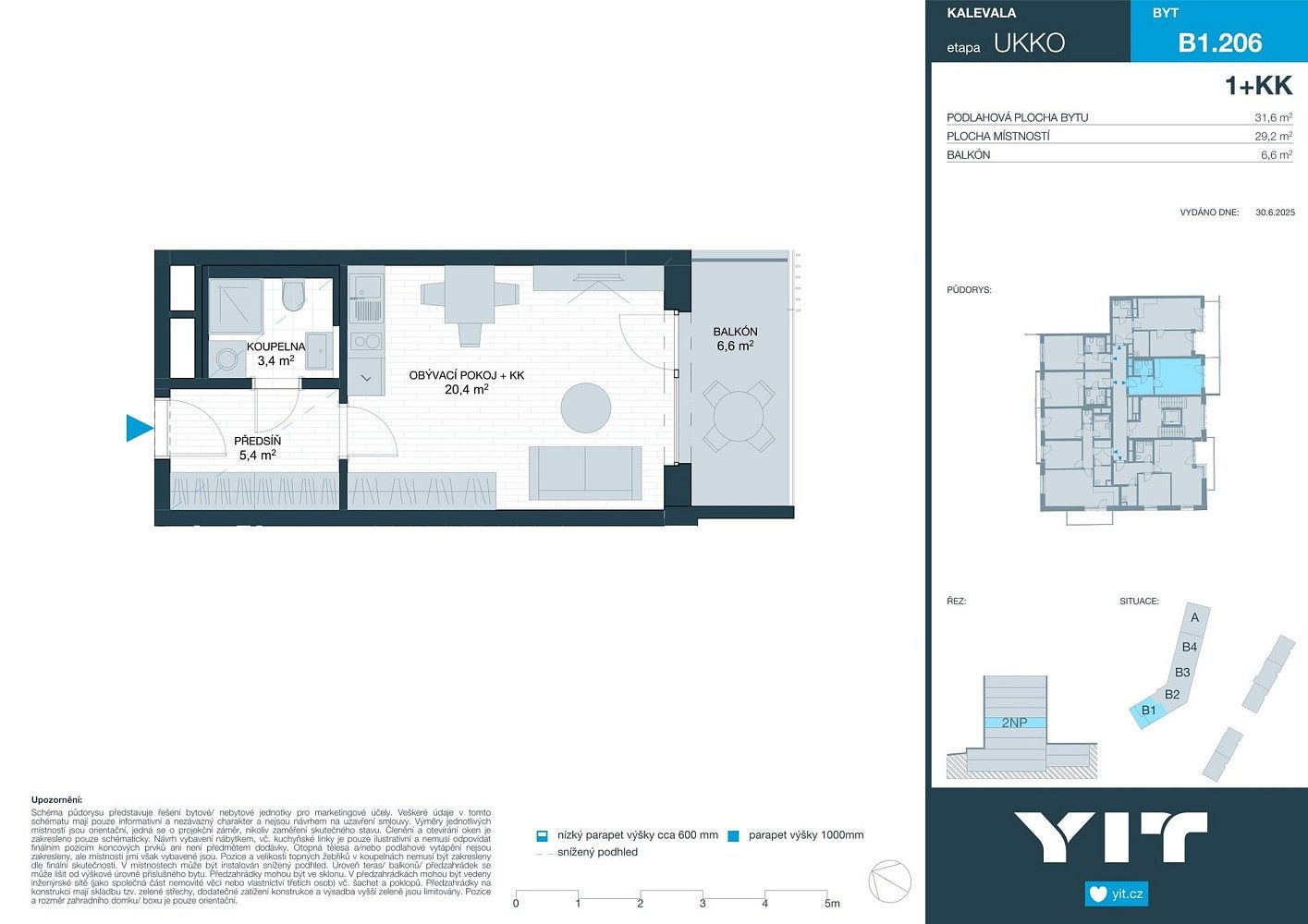 1+kk, Brno, okres Brno-město, Jihomoravský kraj, 29 m² - 2