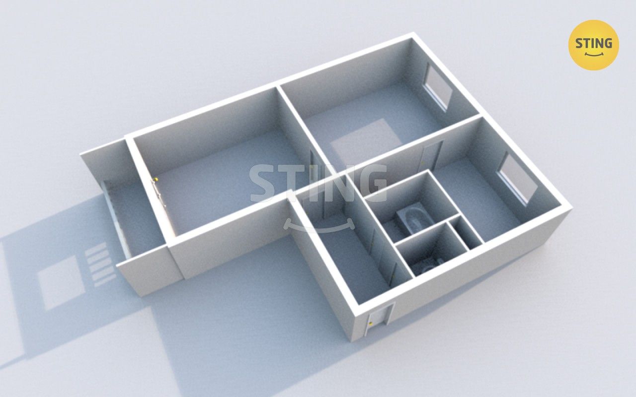 Prodej byt 2+1 - Hrabůvka, Ostrava, 55 m²