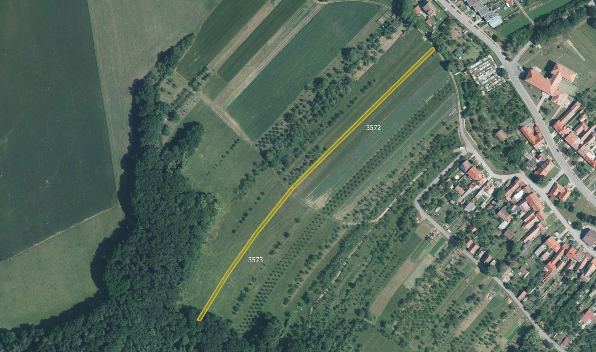 Zemědělské pozemky, Kuželov