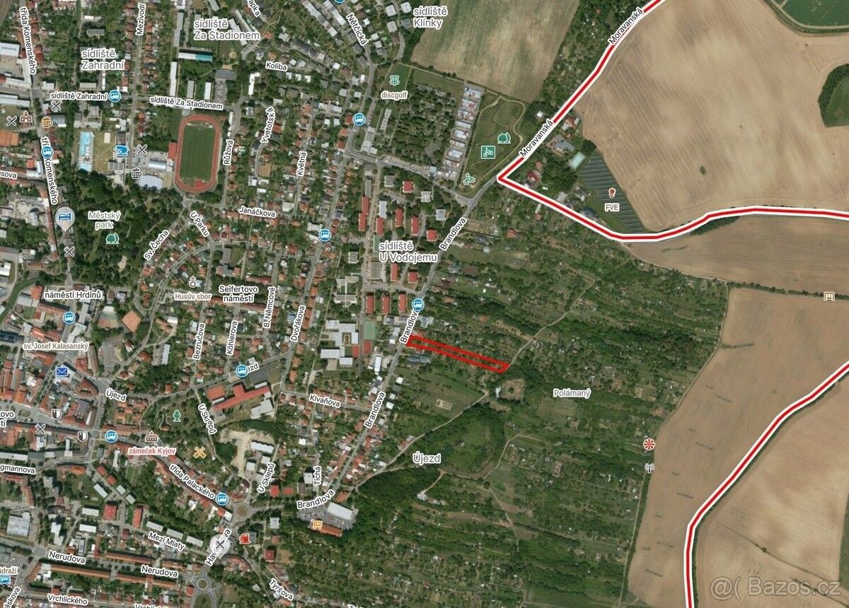 Pozemek pro bydlení · Kyjov, 697 01 - 4