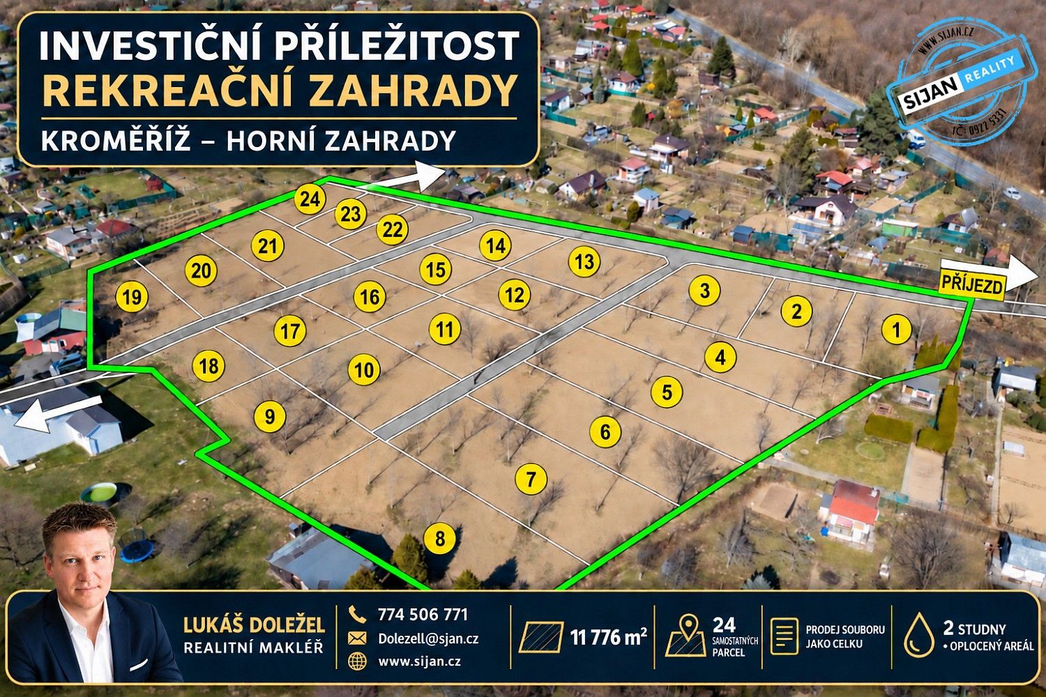 Zahrady, Kroměříž - 1