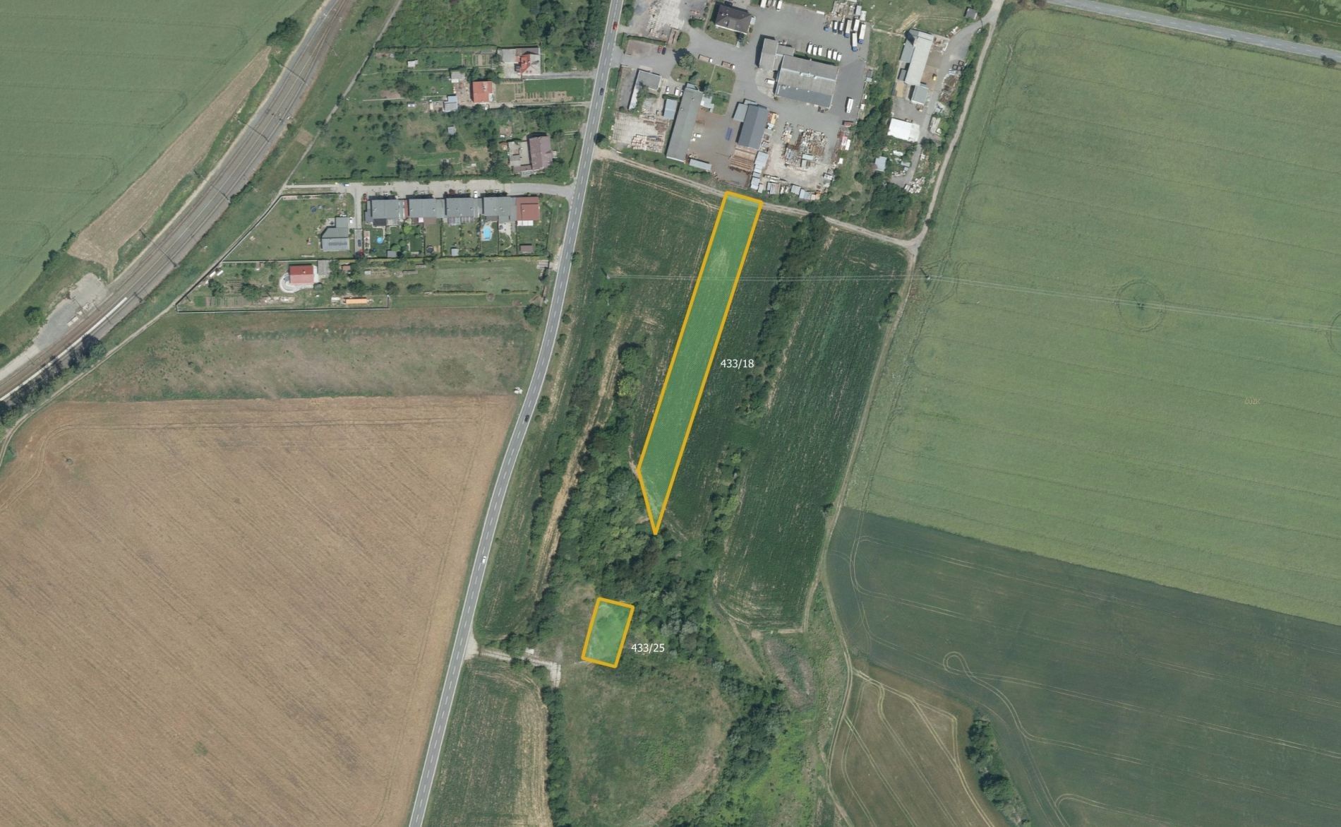 Zemědělské pozemky, Blatec