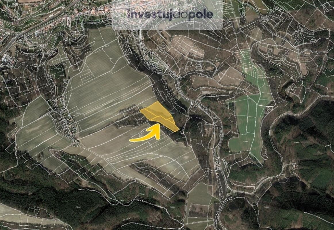 Prodej zemědělský pozemek - Lhota, Úštěk, 8 485 m²