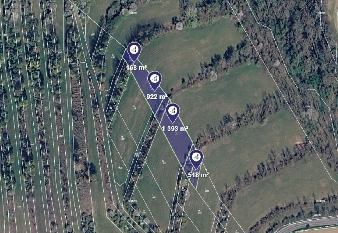 Louky, Tučapy, 3 001 m²