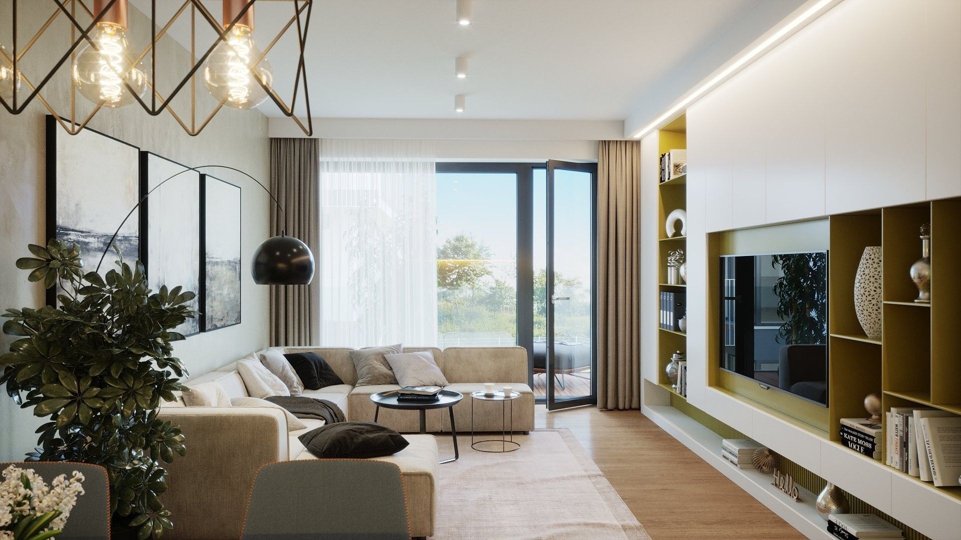 3+kk, Na vysoké I, Praha, 92 m²