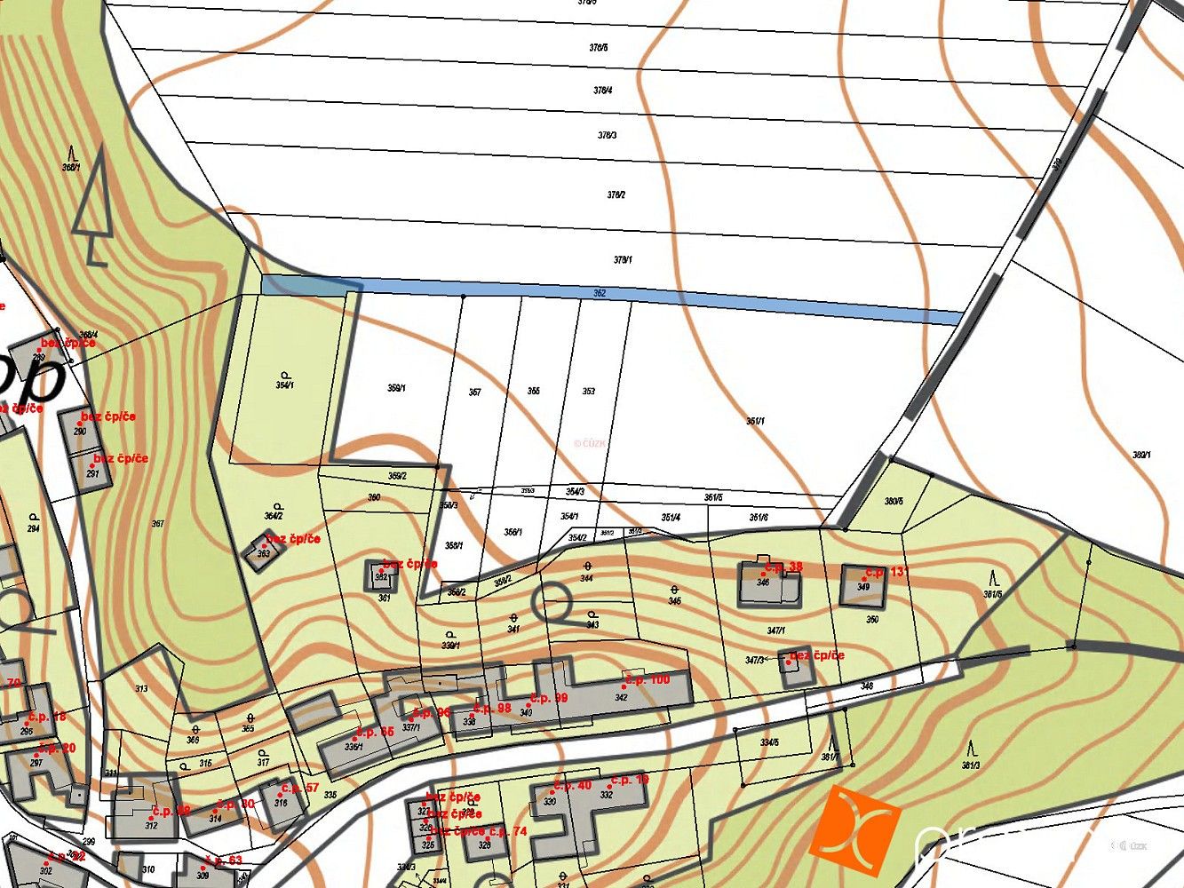 Pozemek · Dobřínsko, okres Znojmo, Jihomoravský kraj - 3