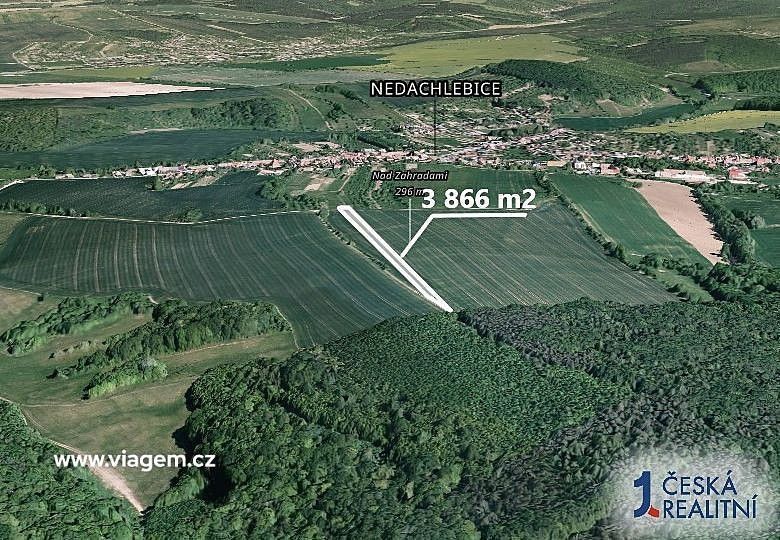 Prodej zemědělský pozemek - Nedachlebice, okres Uherské Hradiště, Zlínský kraj - 2