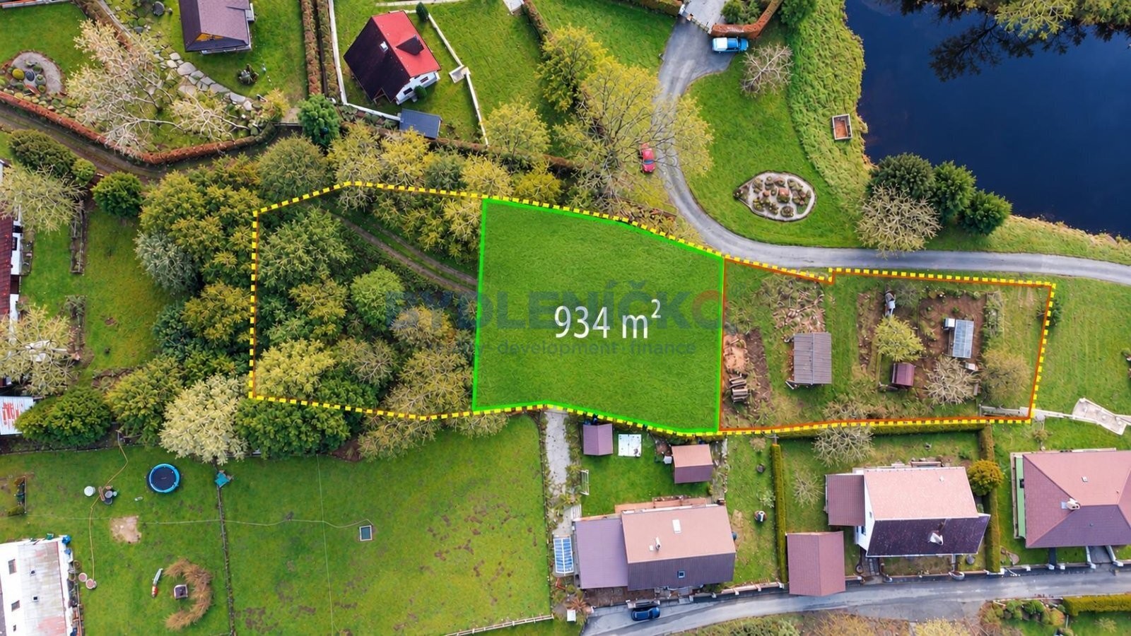 Prodej pozemek pro bydlení - Člunek Lomy, 934 m² - 5