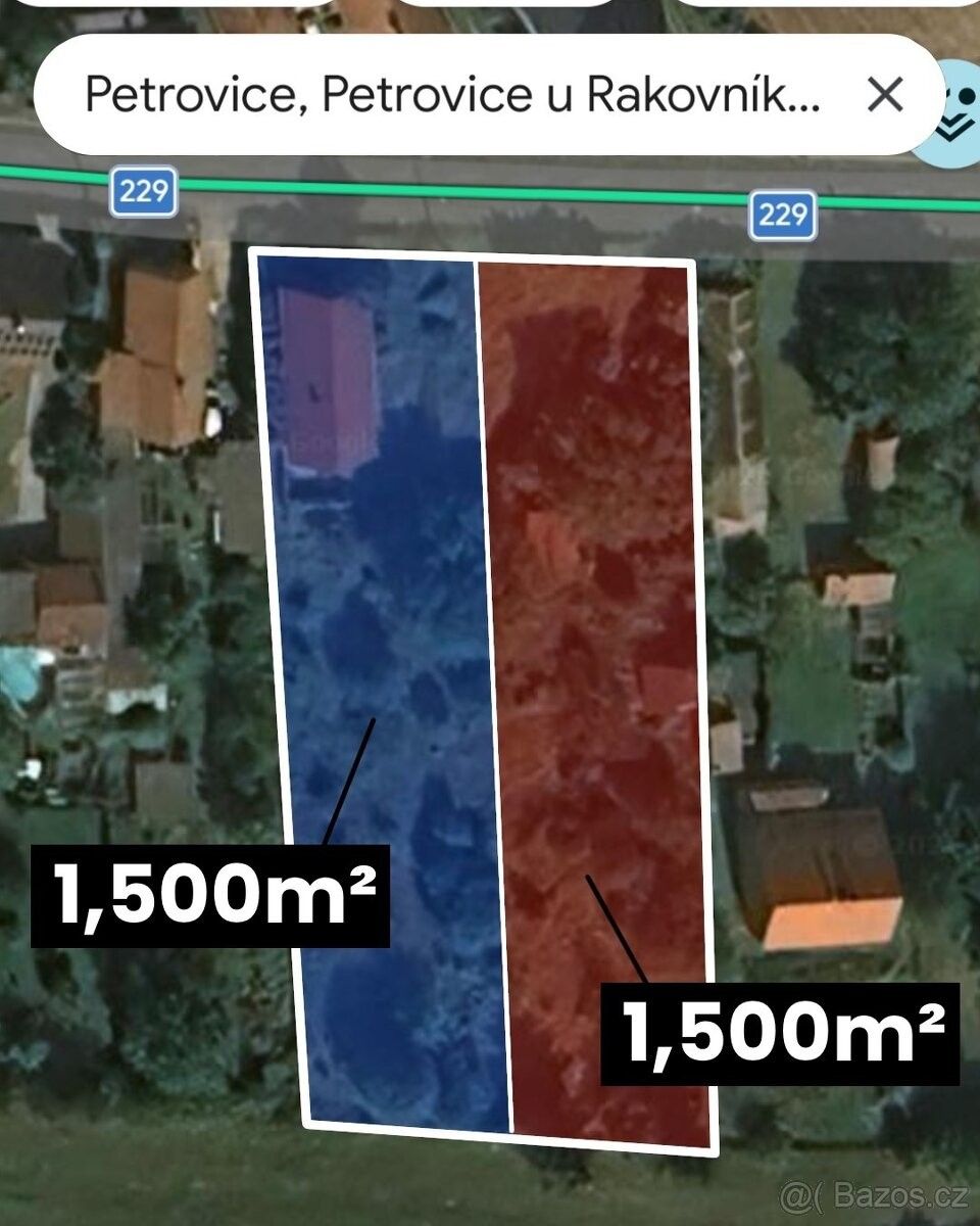 Pozemky pro bydlení, Petrovice u Rakovníka, 270 35