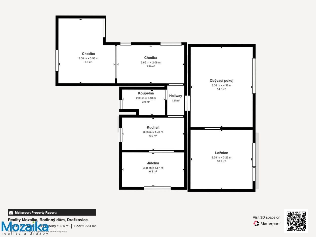 Prodej rodinný dům - Pardubice Dražkovice, 196 m² - 5