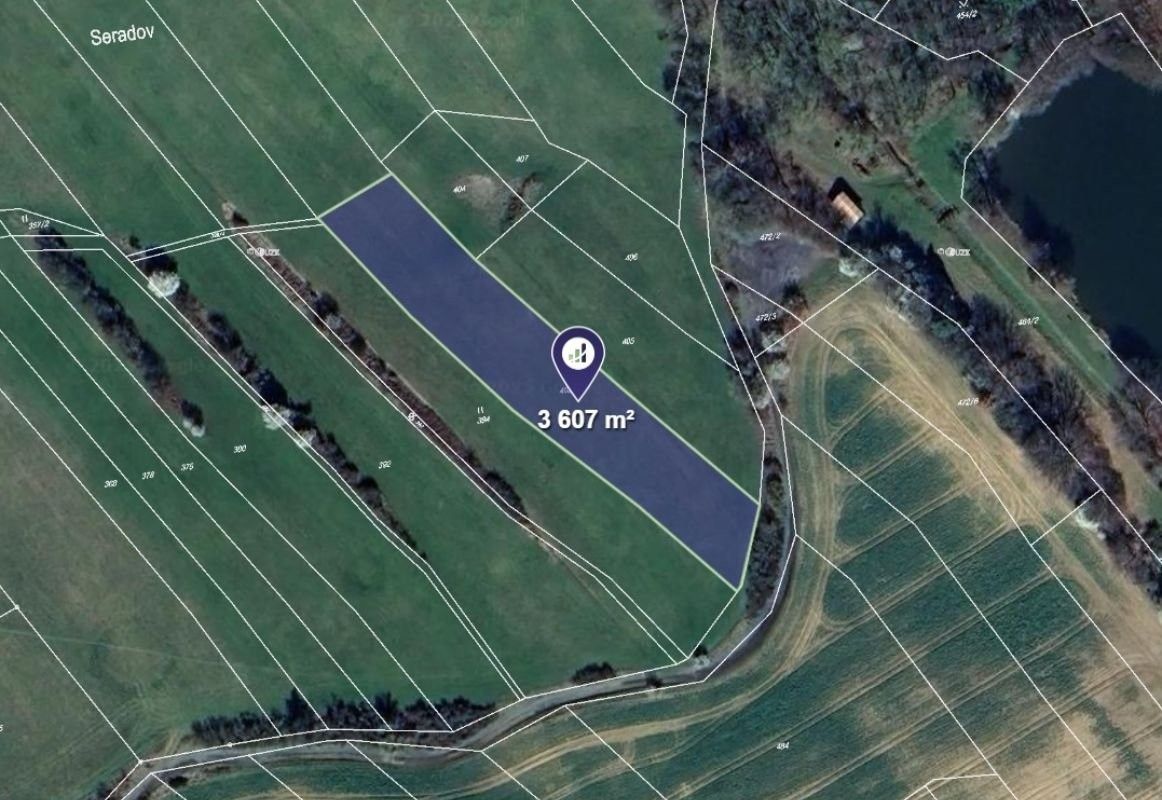 Prodej zemědělský pozemek - Ondřejov, 2 701 m²