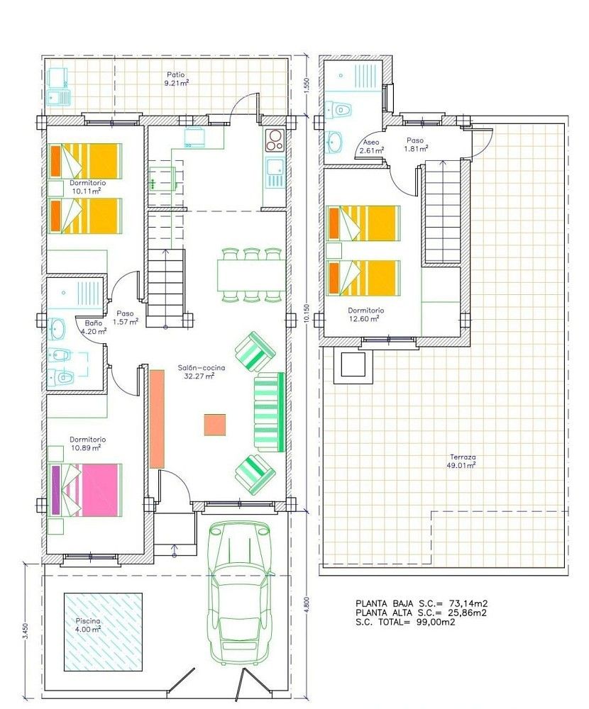 Prodej rodinný dům - San Pedro del Pinatar, ES, 95 m² - 5