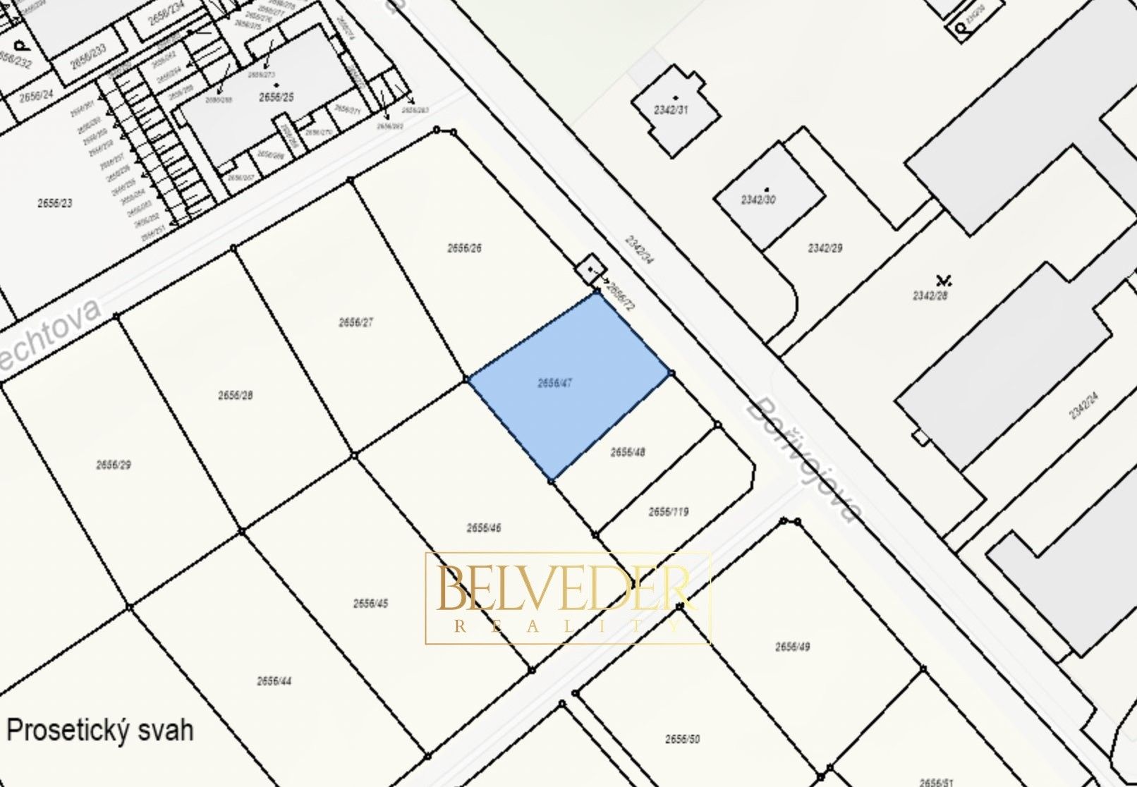 Prodej pozemek pro bydlení - Teplice