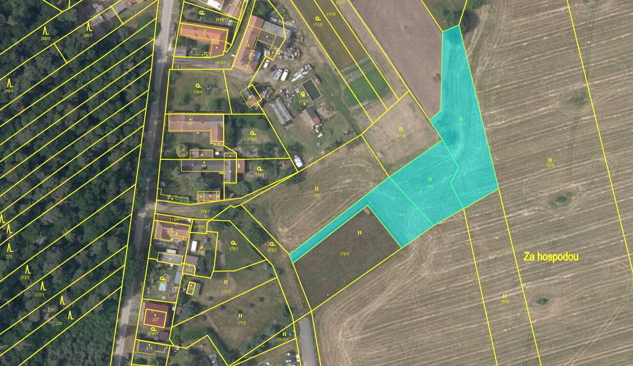 Pozemek pro bydlení, 3 367 m²