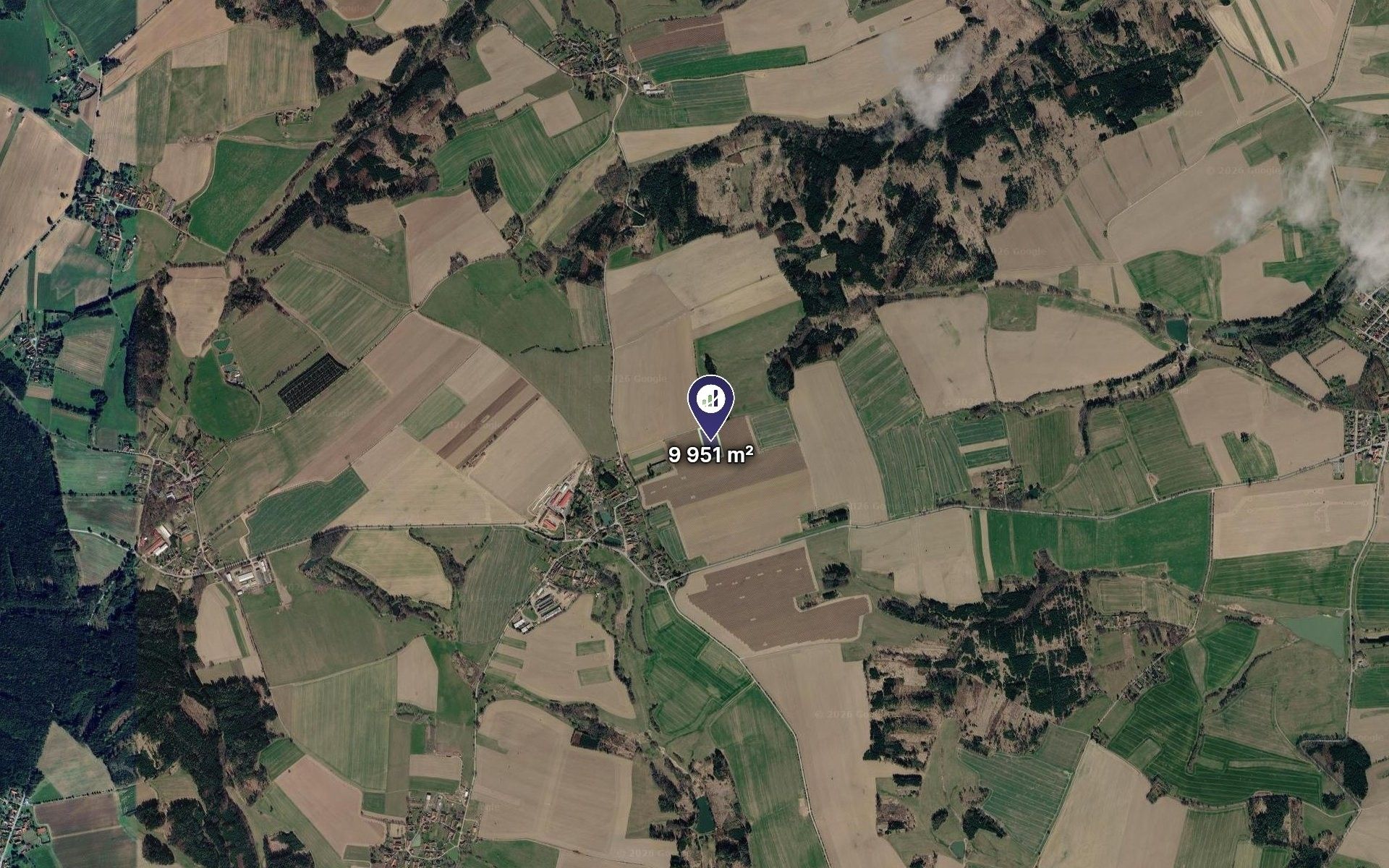 Prodej zemědělský pozemek - Buřenice, 9 951 m² - 2