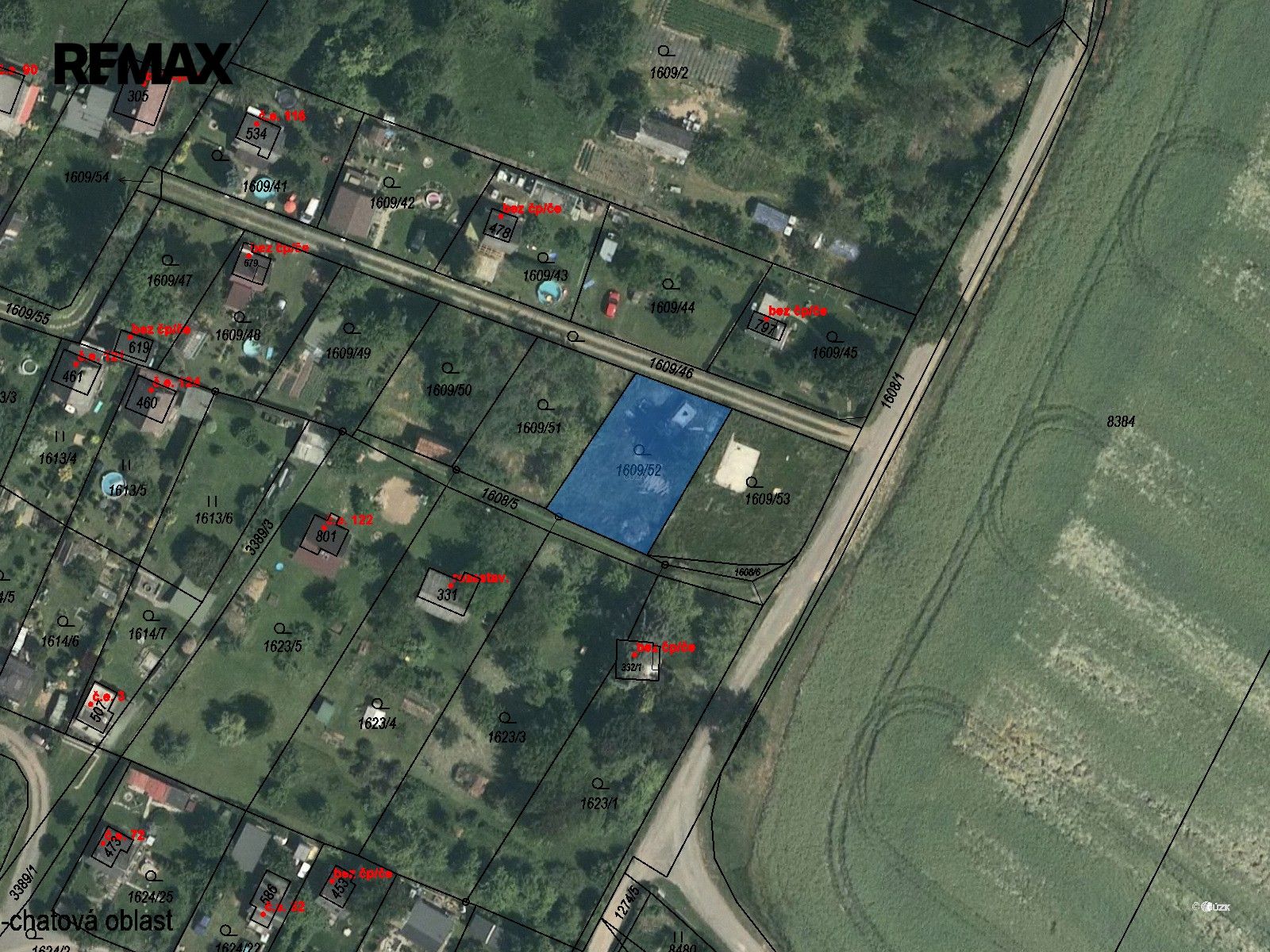 Pozemky pro bydlení, Rudoltice, 404 m²