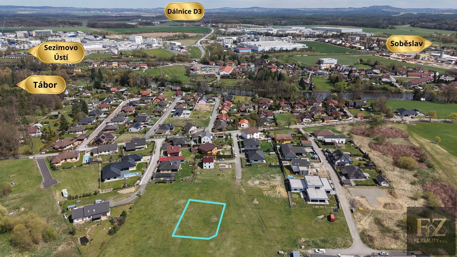 Pozemek pro bydlení, 742 m²