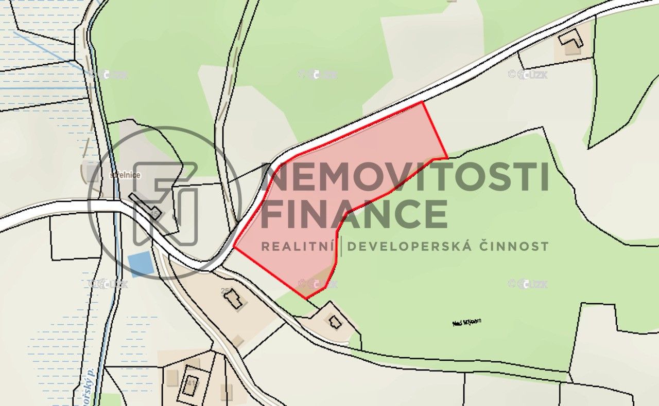 Komerční pozemek · 16 365 m² · Frymburk - 3