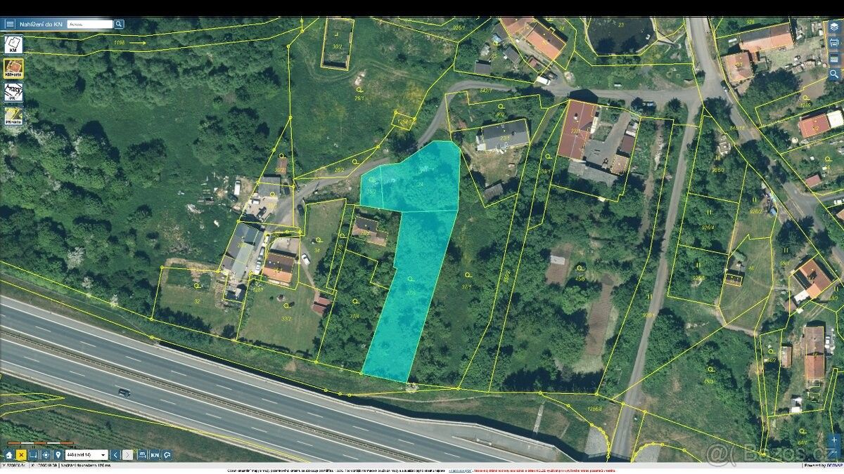 Pozemky pro bydlení, Podbořany, 441 01, 1 893 m²