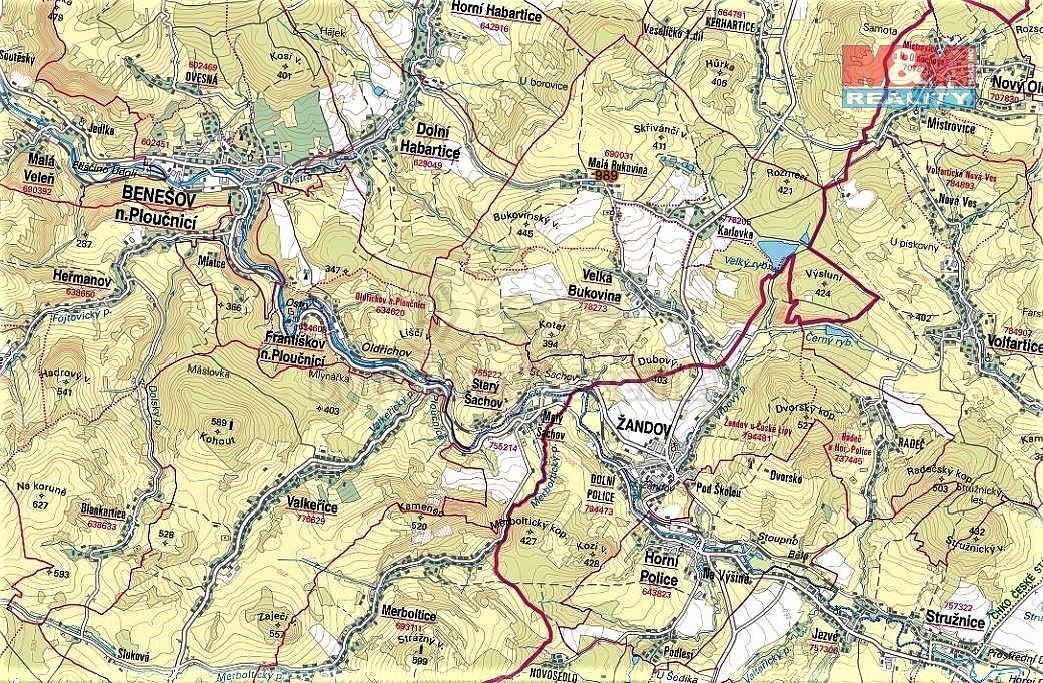 Prodej pozemek - Velká Bukovina, okres Děčín, Ústecký kraj - 5