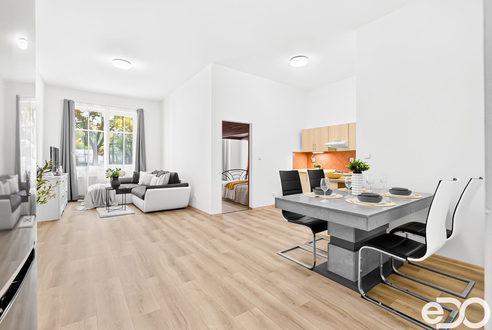 Byt 2+kk, 56 m²