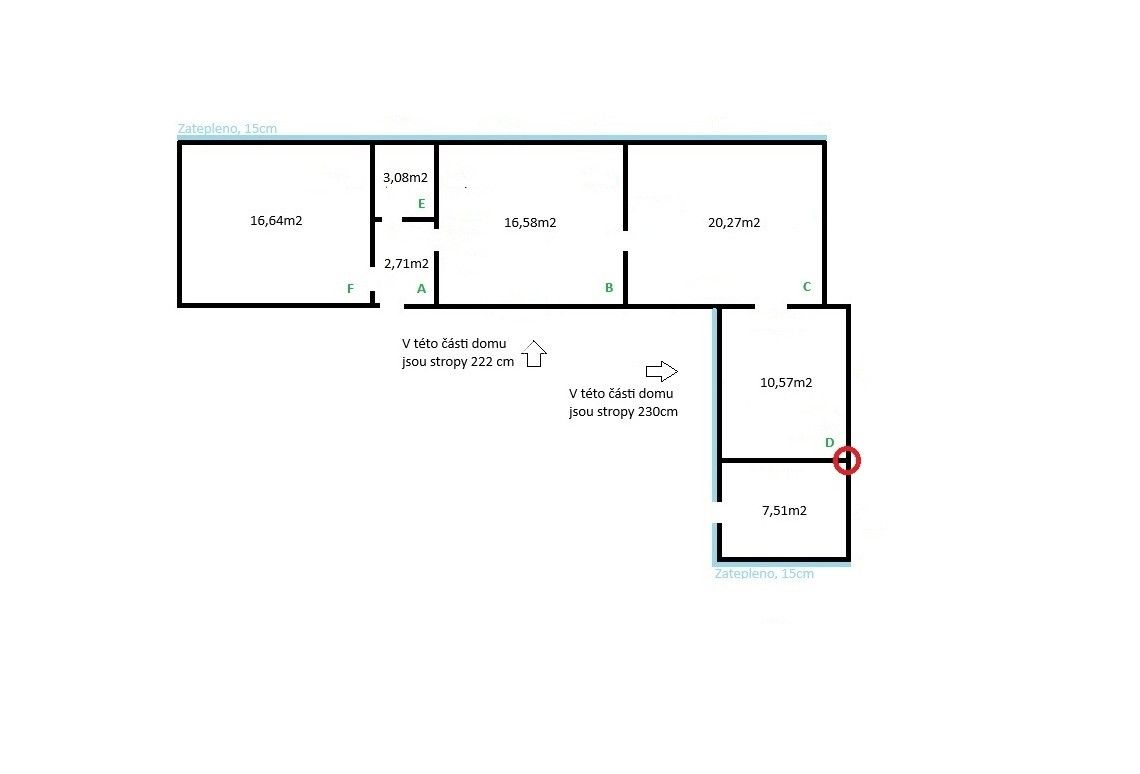 Prodej rodinný dům - Velký Ořechov, 763 07