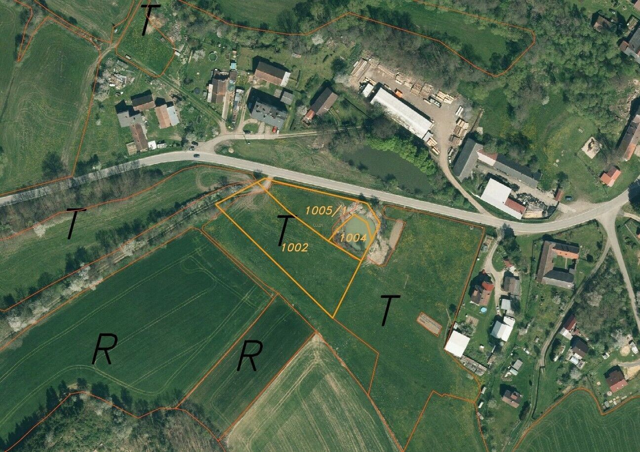 Prodej pozemek - Nová Ves u Mladé Vožice, 5 m²