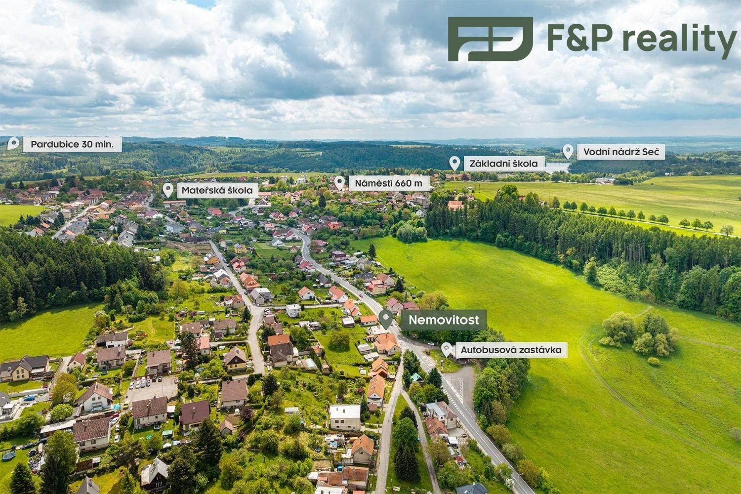Pozemek pro bydlení · 1 210 m² · Čáslavská, Seč - 2