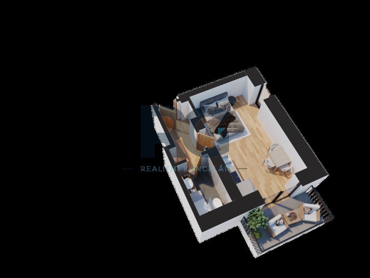 Byt 1+kk · 34 m² · Velešínská 405, Praha Letňany - 3