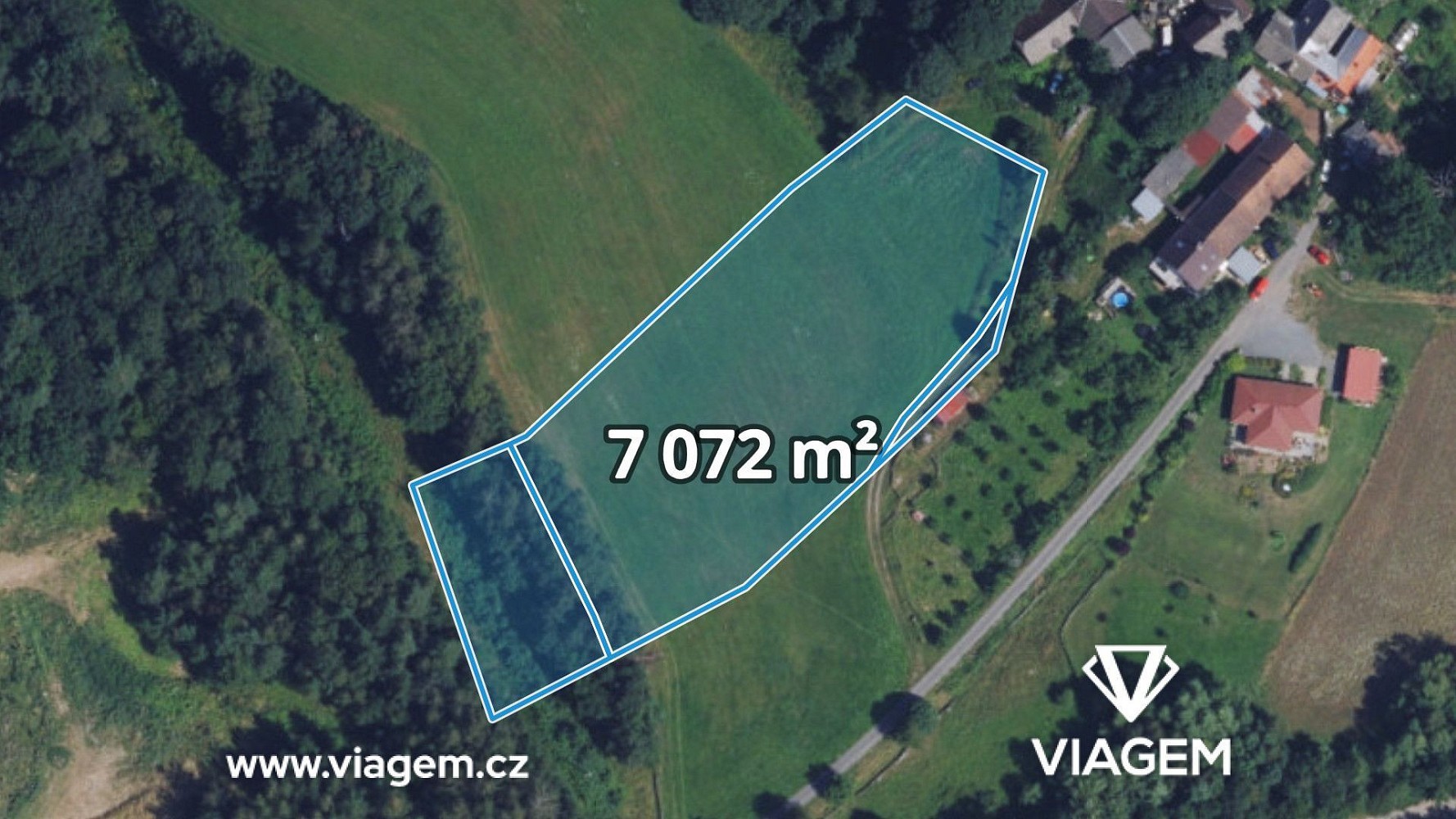 Zemědělský pozemek, 7 072 m²