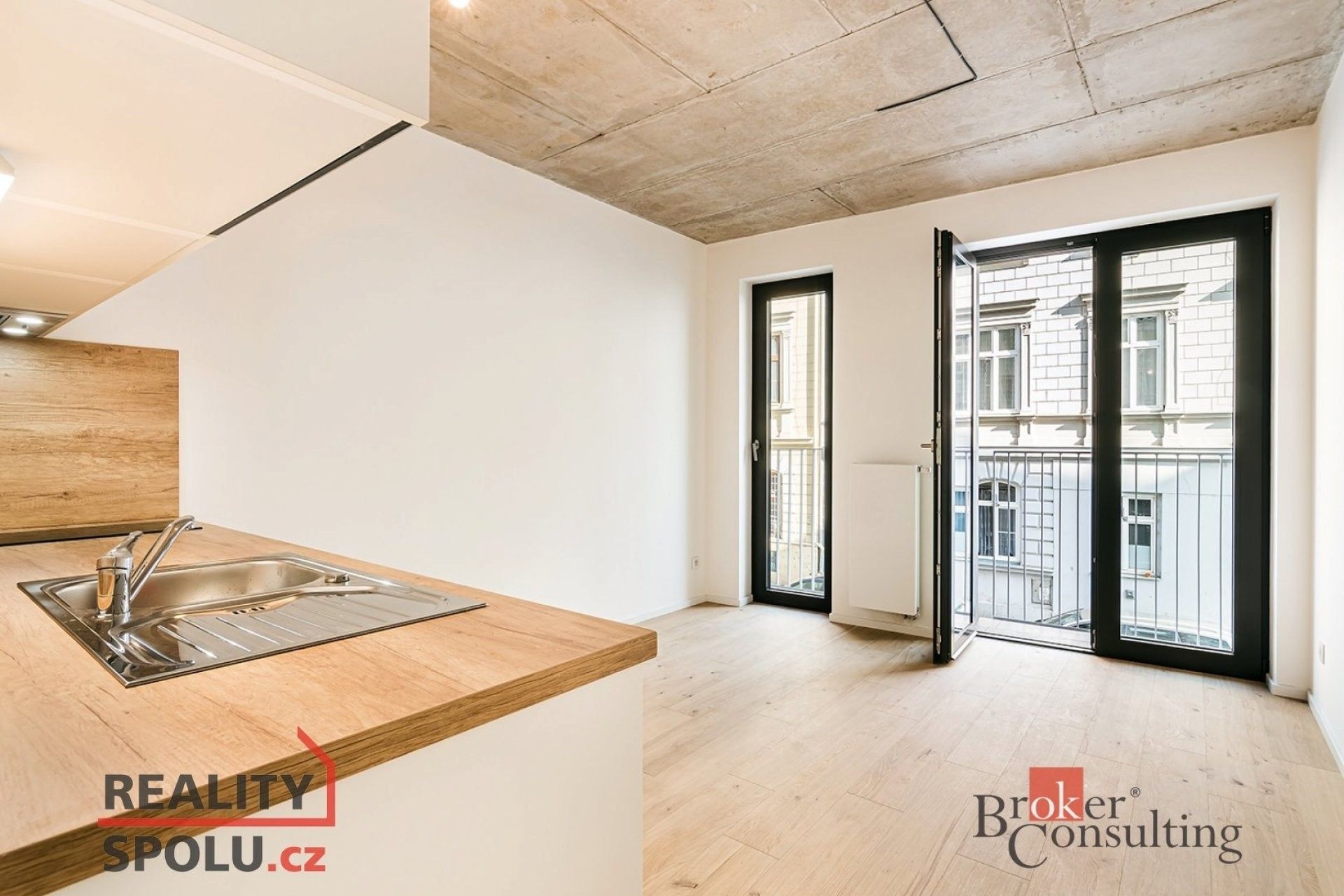 Pronájem byt 1+kk - Bratislavská,Brno-sever,Brno, 28 m²