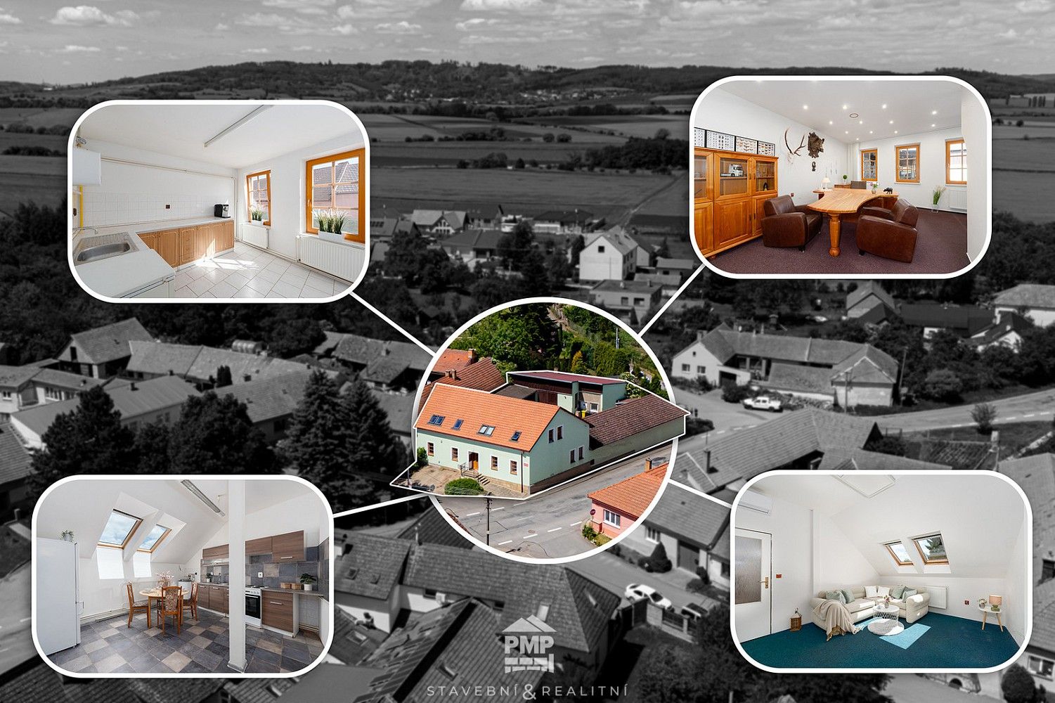 Kanceláře, Cetkovice, okres Blansko, Jihomoravský kraj, 464 m² - 1
