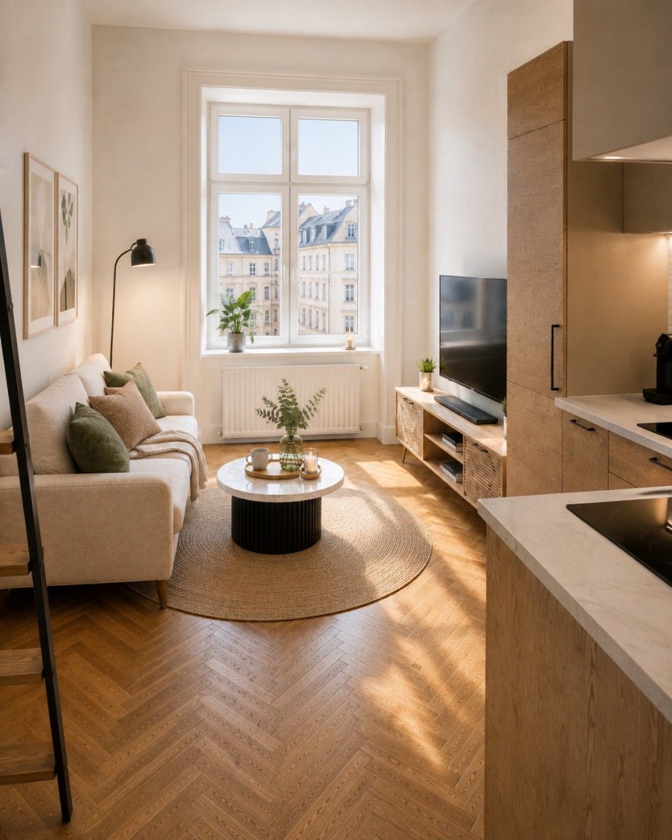 1+kk, Sokolská, Praha - Nové Město, 19 m² - 2