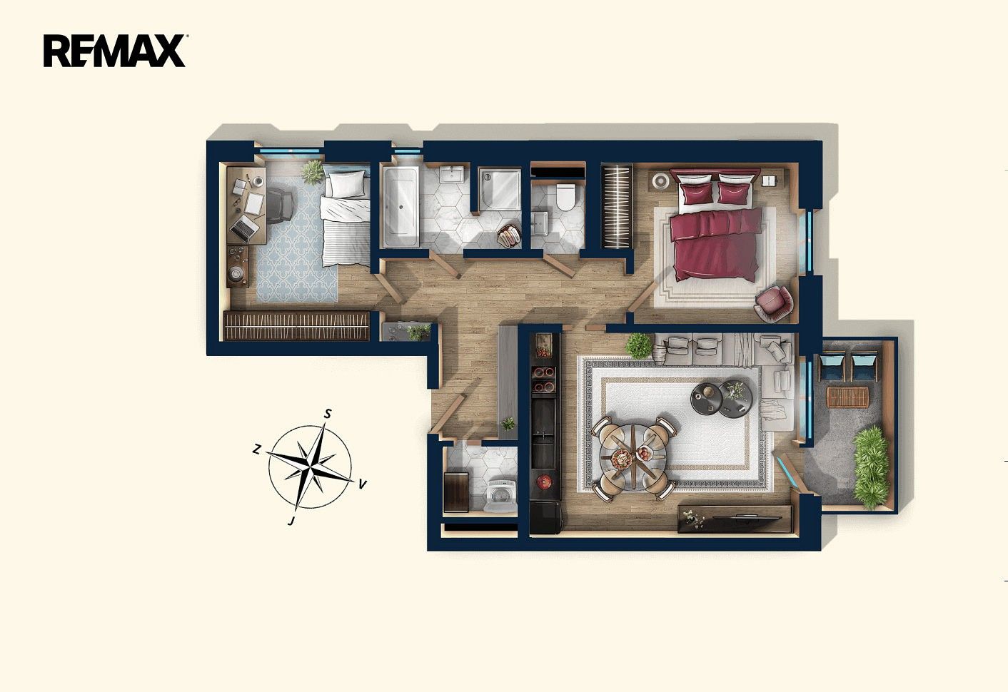 3+kk, Plzeň - Severní Předměstí, okres Plzeň-město, Plzeňský kraj, 74 m² - 2