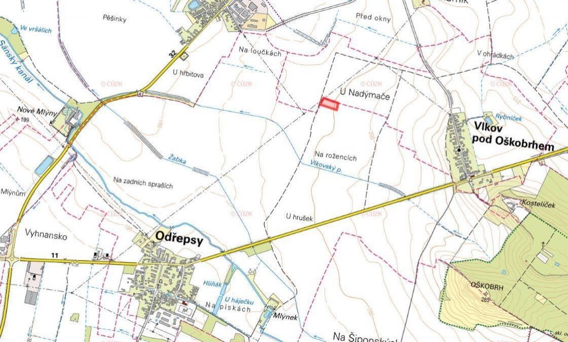 Zemědělské pozemky, Odřepsy - 2