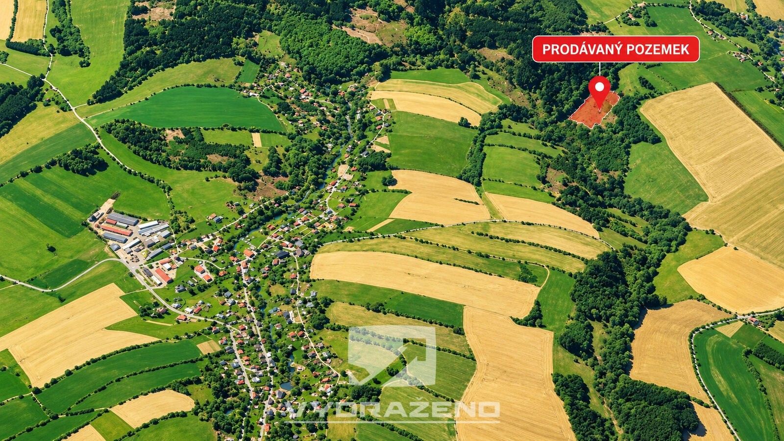 Zemědělský pozemek, 2 448 m²