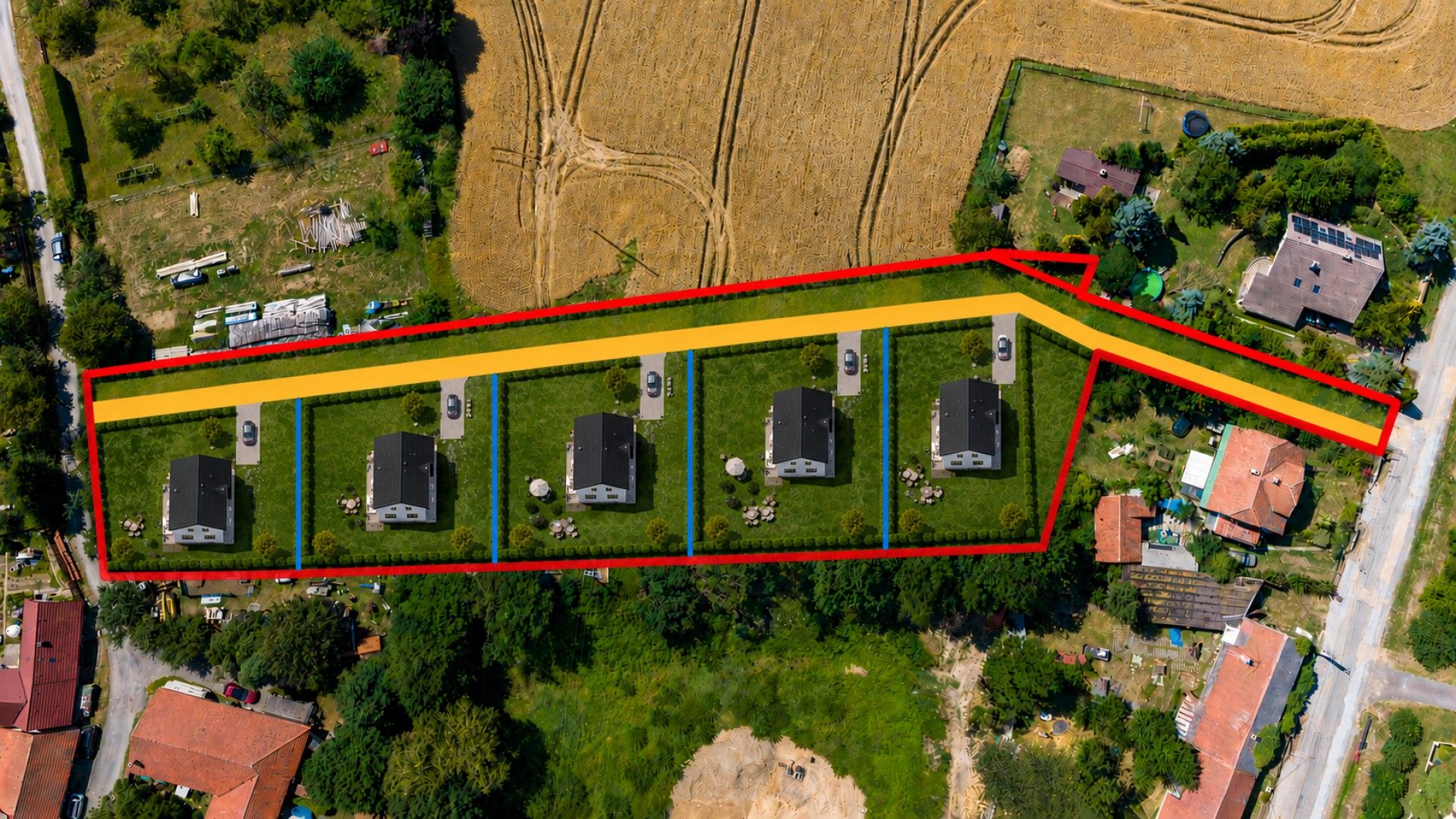 Pozemek pro bydlení · Březí nad Oslavou - 3