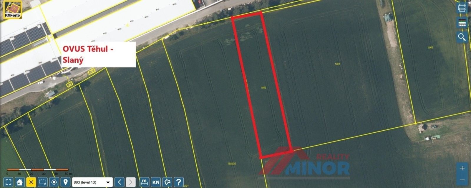 Zemědělský pozemek, 8 414 m²