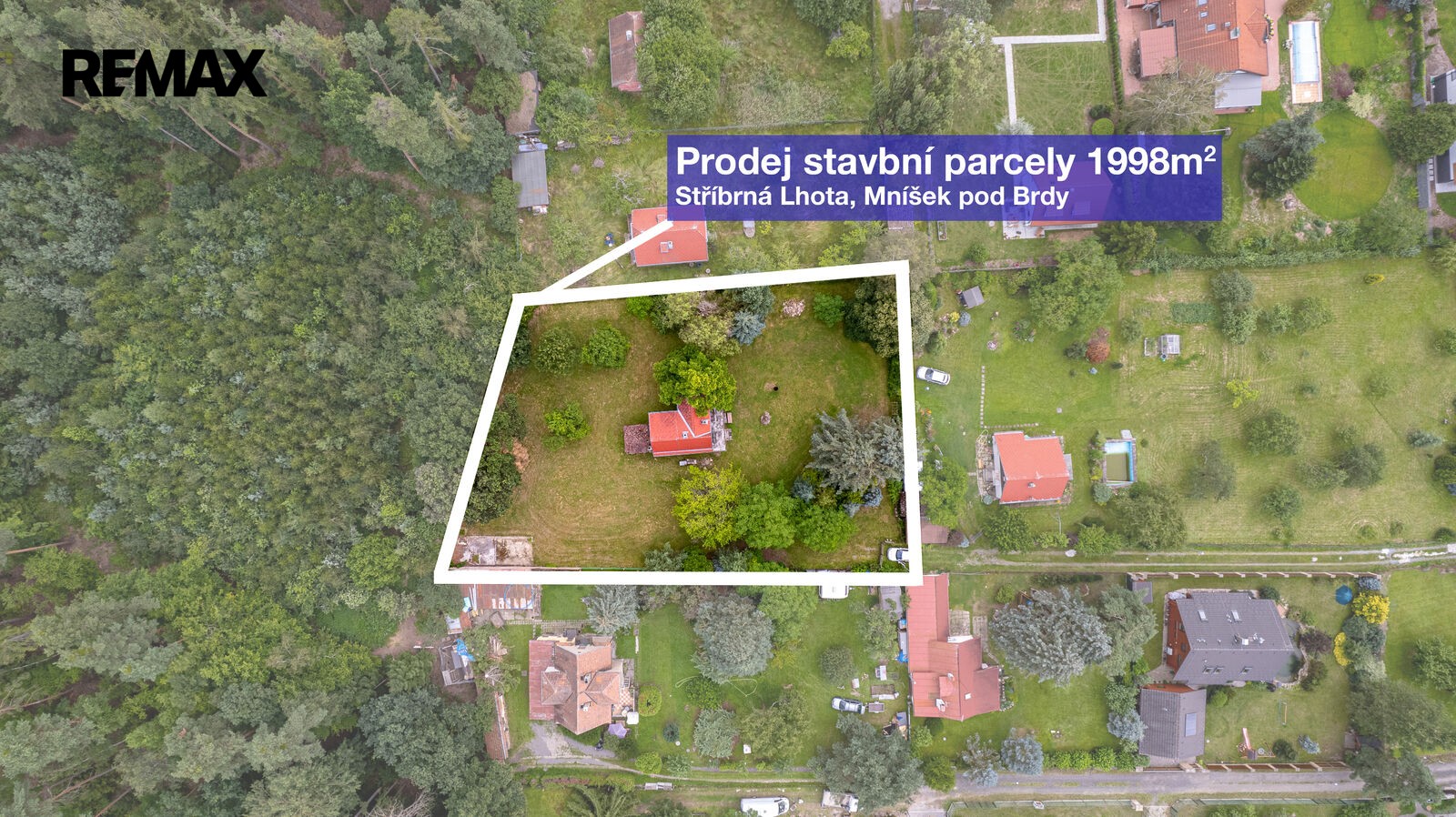 Pozemek pro bydlení · 2 099 m² · Stříbrná Lhota, Mníšek pod Brdy - 4