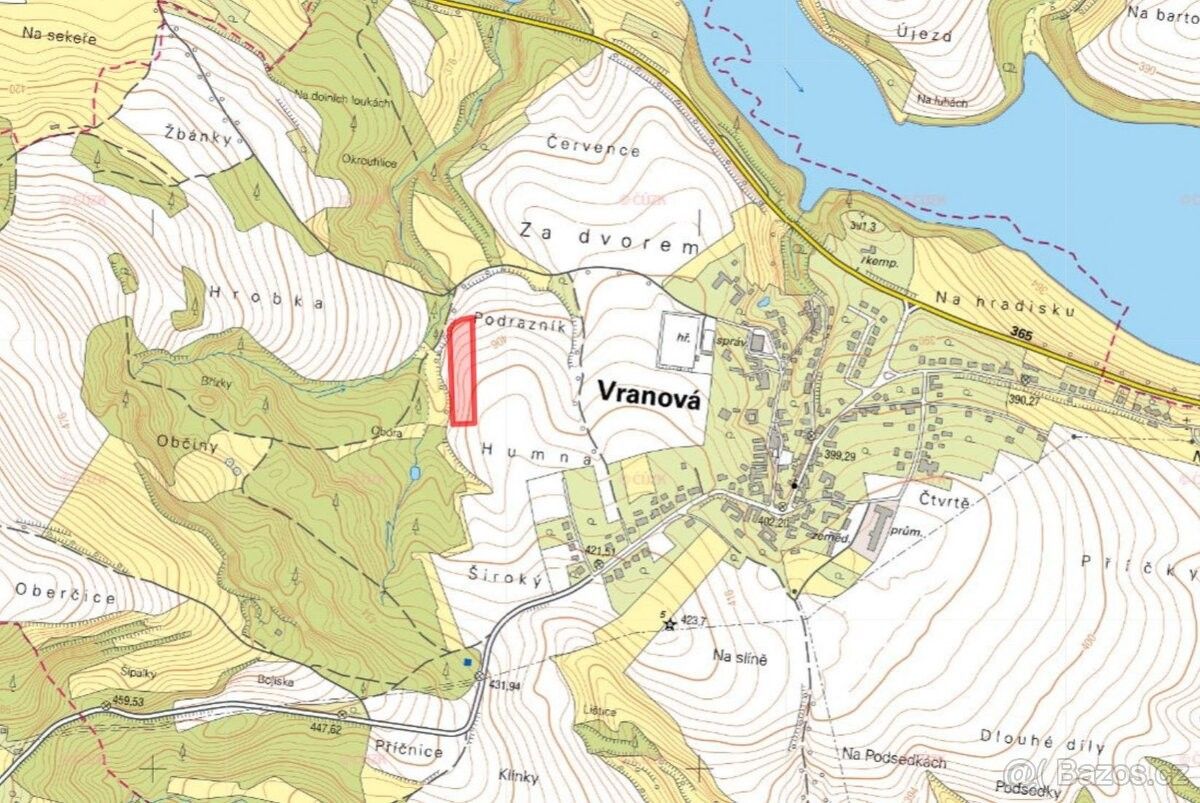 Prodej pozemek pro bydlení - Křetín, 679 62