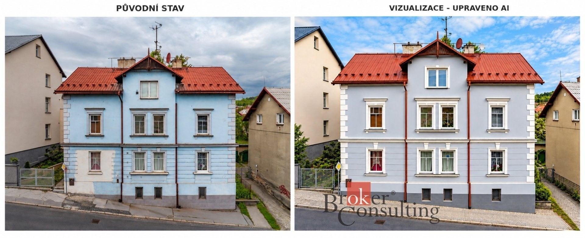 Činžovní domy, Želenická 61, Děčín VII-Chrochvice, 278 m² - 1