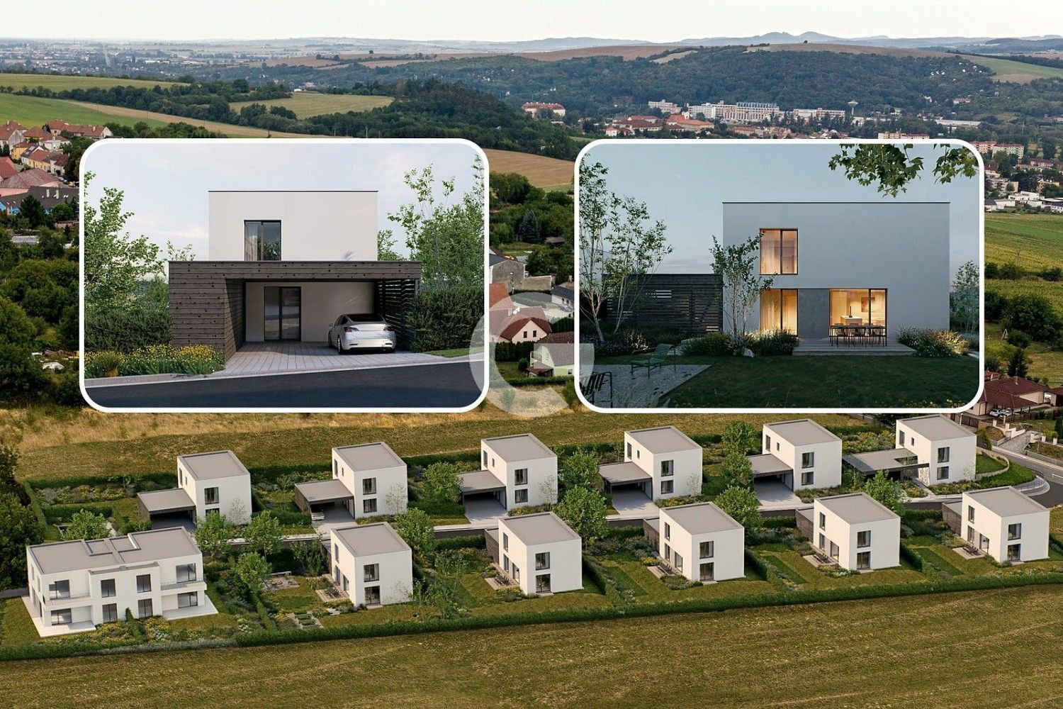 Rodinné domy, Kvítkovská, Pohořelice, okres Zlín, 127 m² - 2
