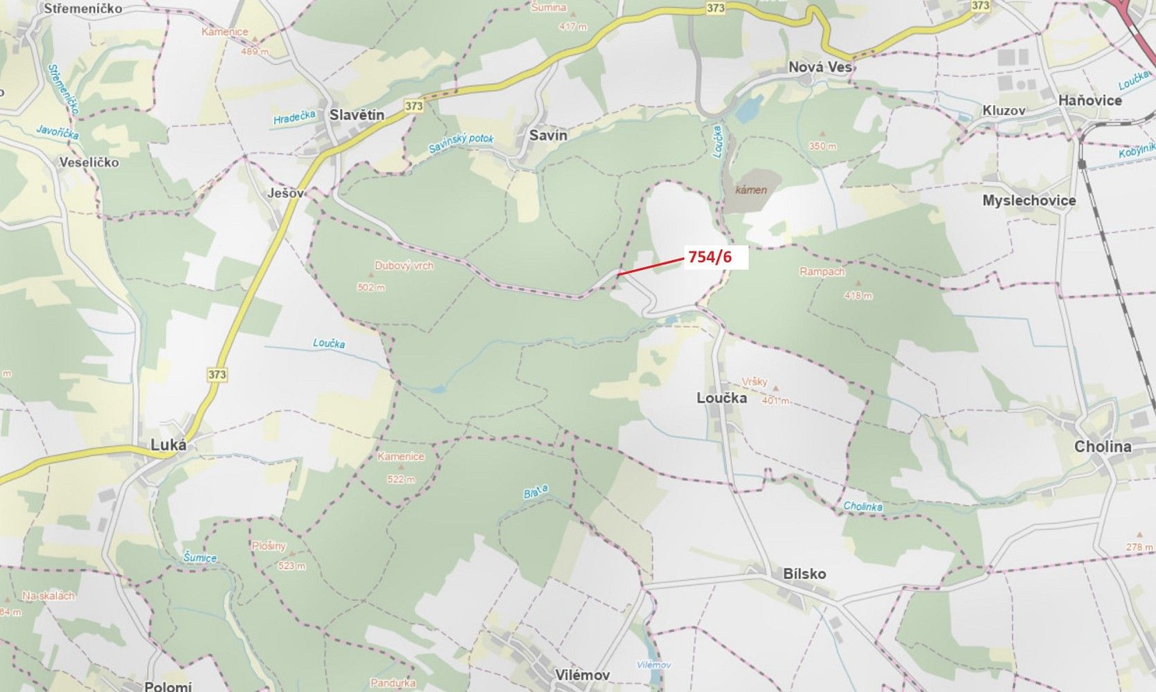 Les, 294 m²