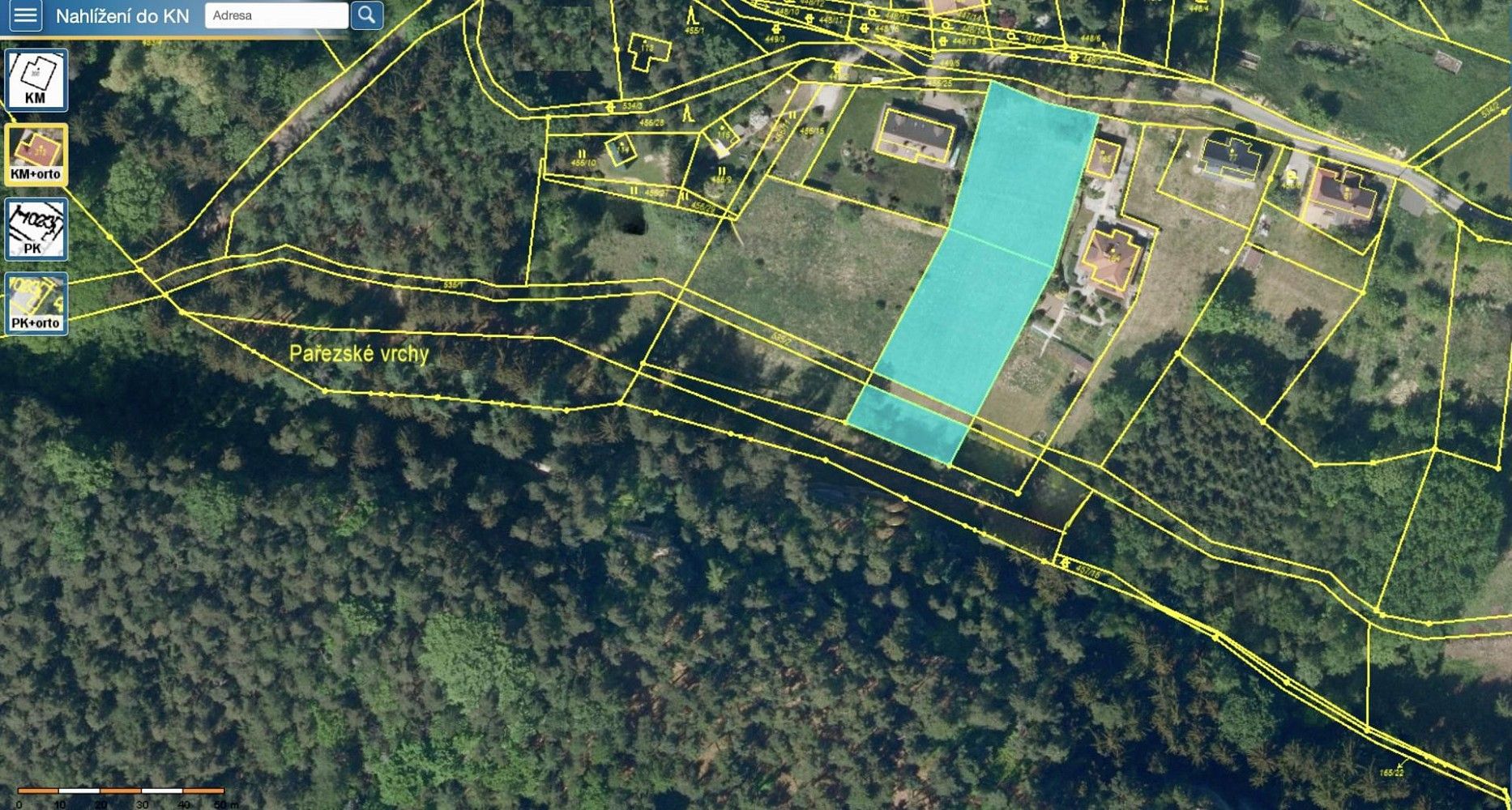 Pozemek pro bydlení · Holín - Pařezská Lhota, okres Jičín, Královéhradecký kraj - 3