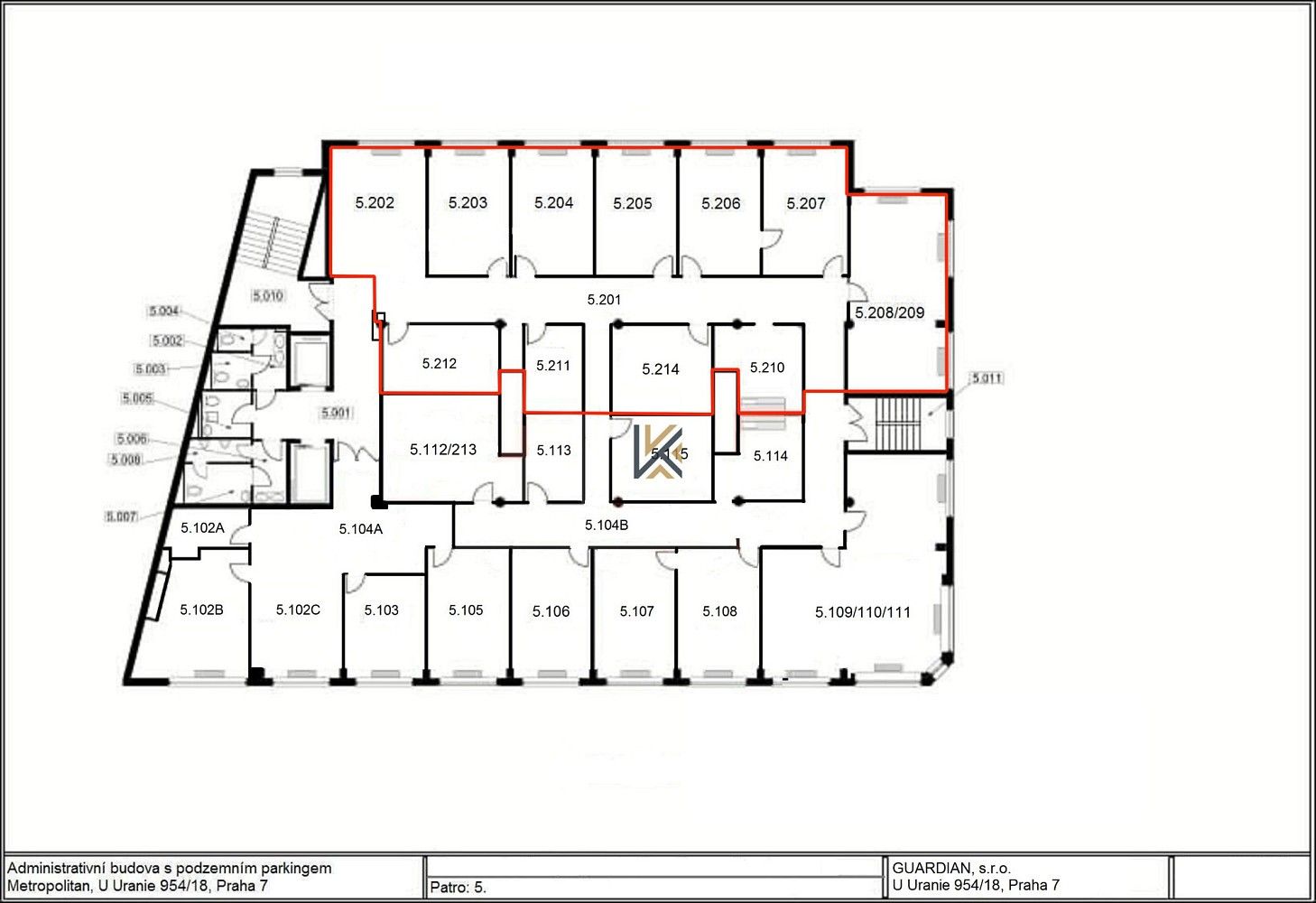 Kancelář · 305 m² · Praha - Holešovice, okres Praha 7, Hlavní město Praha - 4