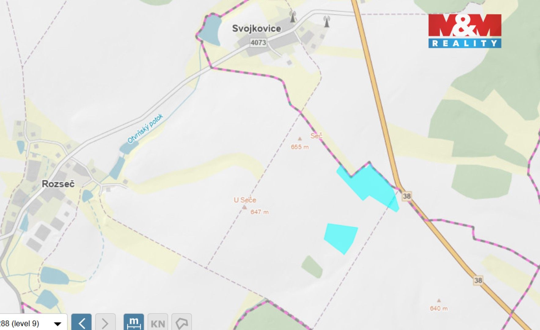 Prodej zemědělský pozemek - Rozseč