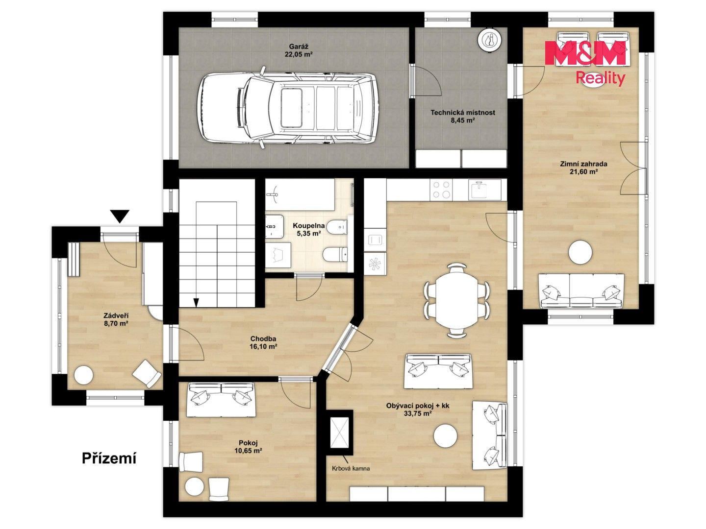 Prodej rodinný dům - Ptická, Svárov, 210 m² - 5