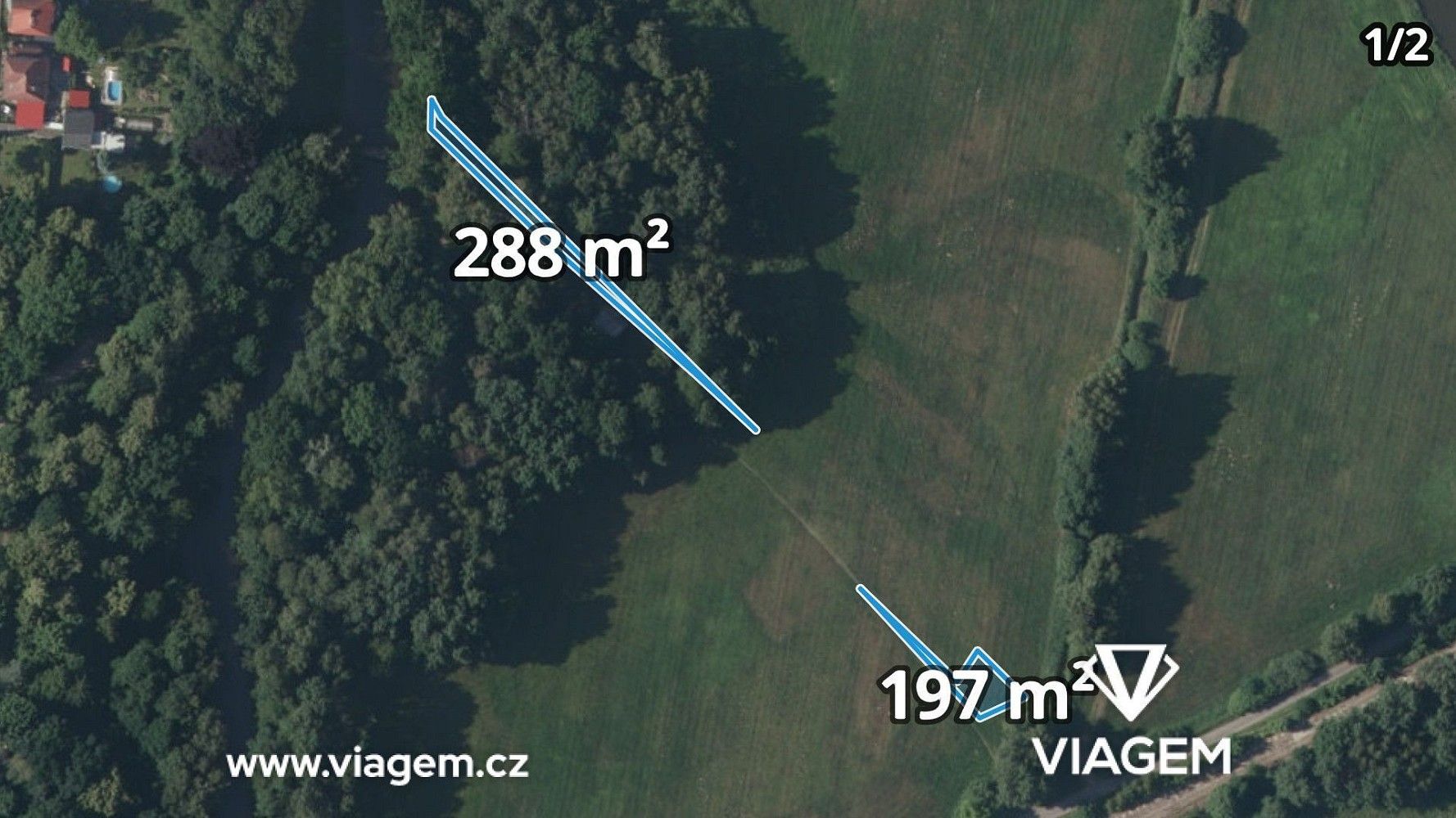 Pozemky pro bydlení, Veselí nad Lužnicí, okres Tábor - 1