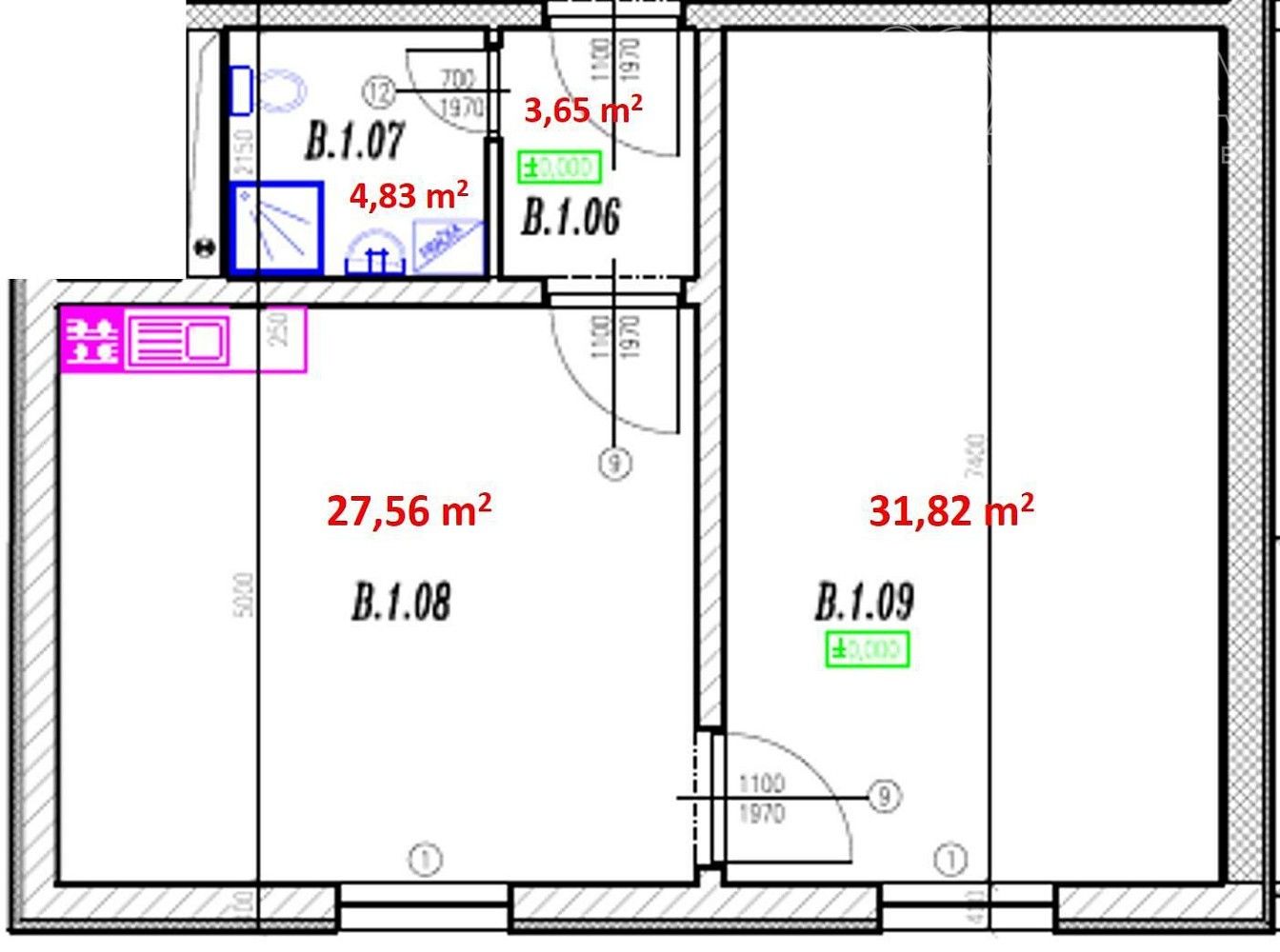 Byt 2+kk · 71 m² · Ivanovice na Hané, okres Vyškov, Jihomoravský kraj - 3
