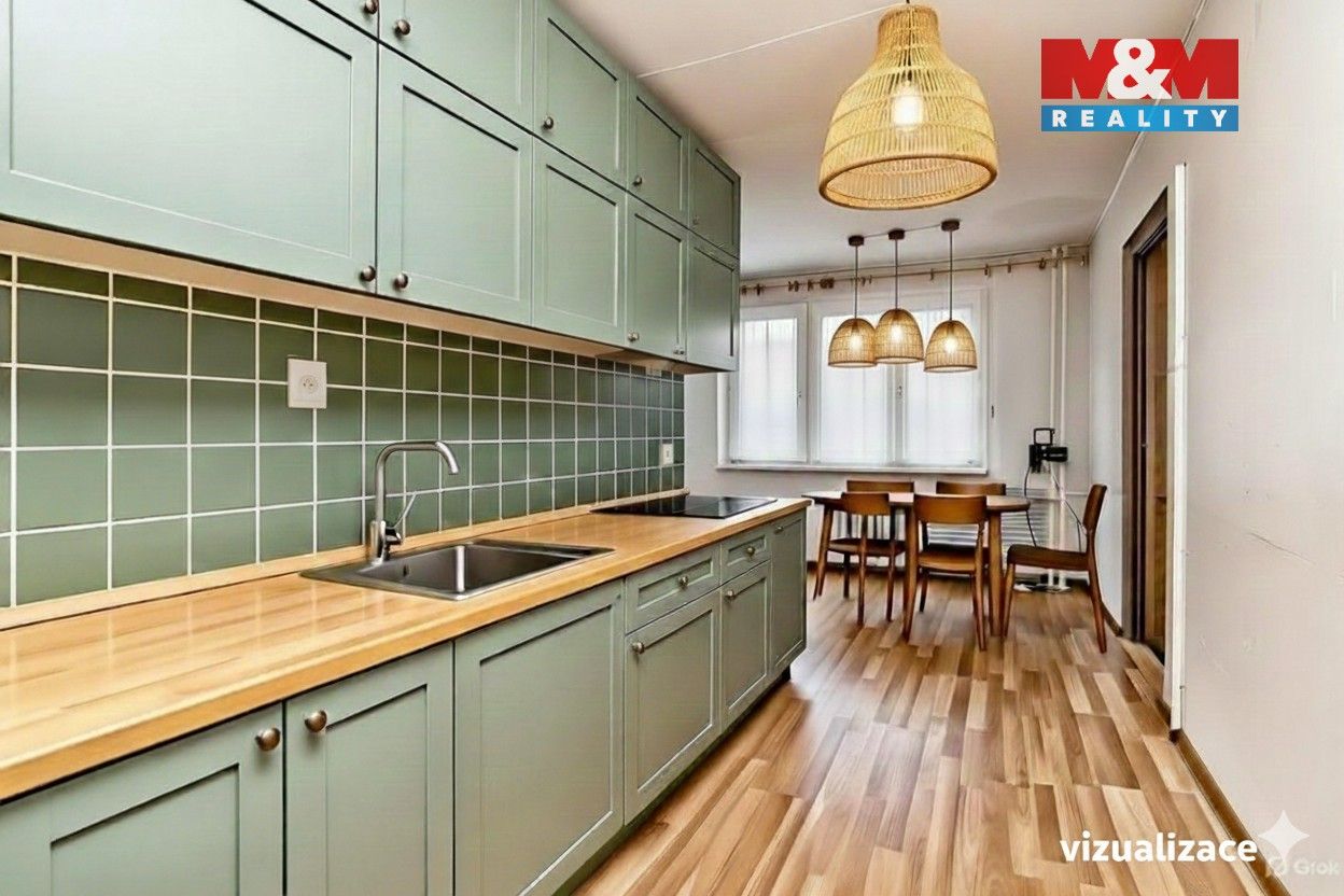 Prodej byt 3+1 - Na Trávníku, Rychnov nad Kněžnou, 69 m²